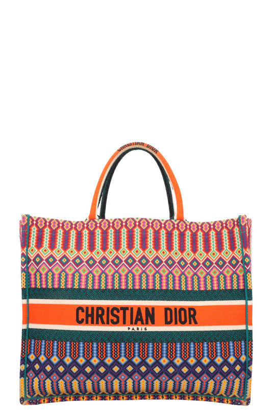 Christian Dior Large Book Tote Multicolor Rovelle Bags