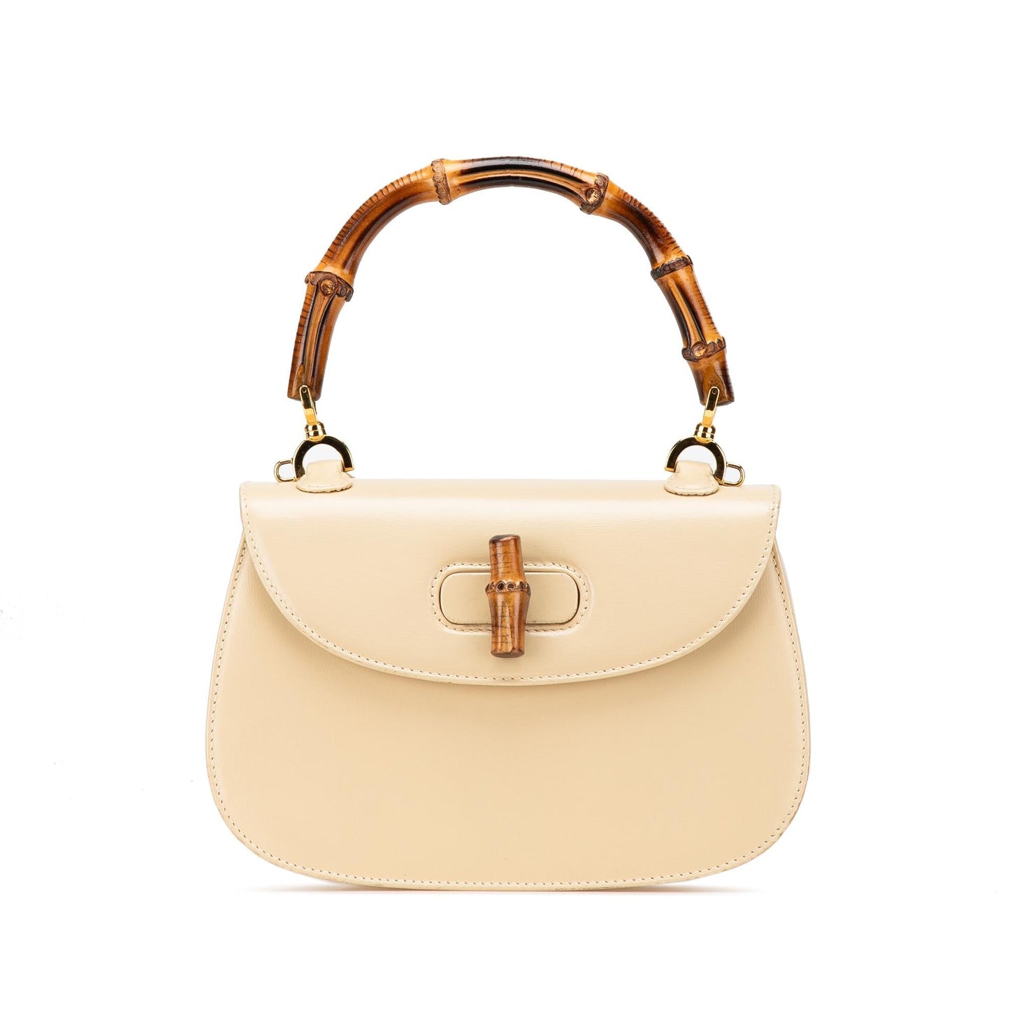Gucci Calfskin Bamboo Night Rovelle Bags