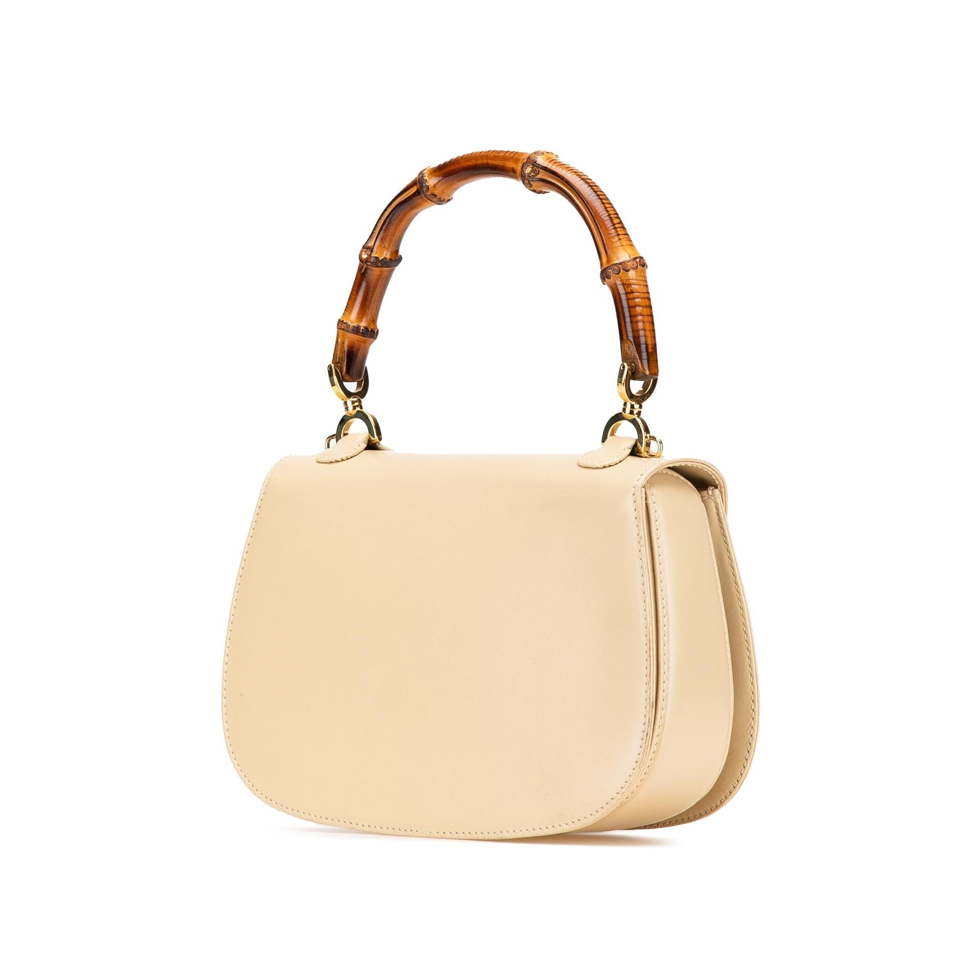 Gucci Calfskin Bamboo Night Rovelle Bags