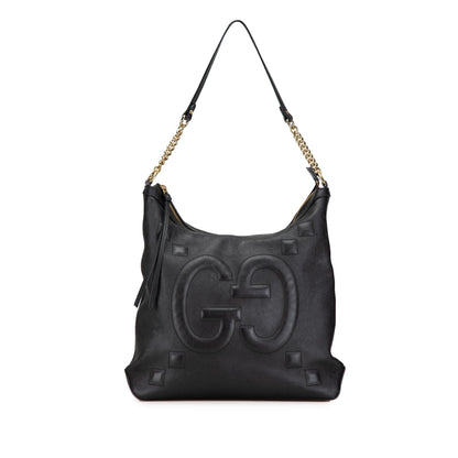 Gucci Calfskin GG Apollo Shoulder Bag Rovelle Bags