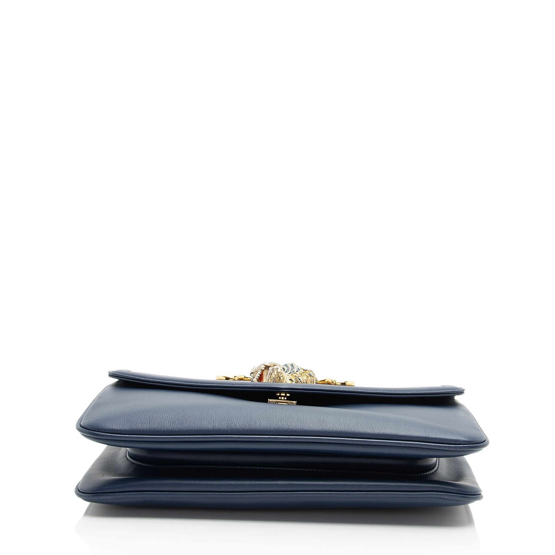 Gucci Calfskin Rajah Zumi Medium Shoulder Bag (SHF-bv9Xhf) Rovelle Bags