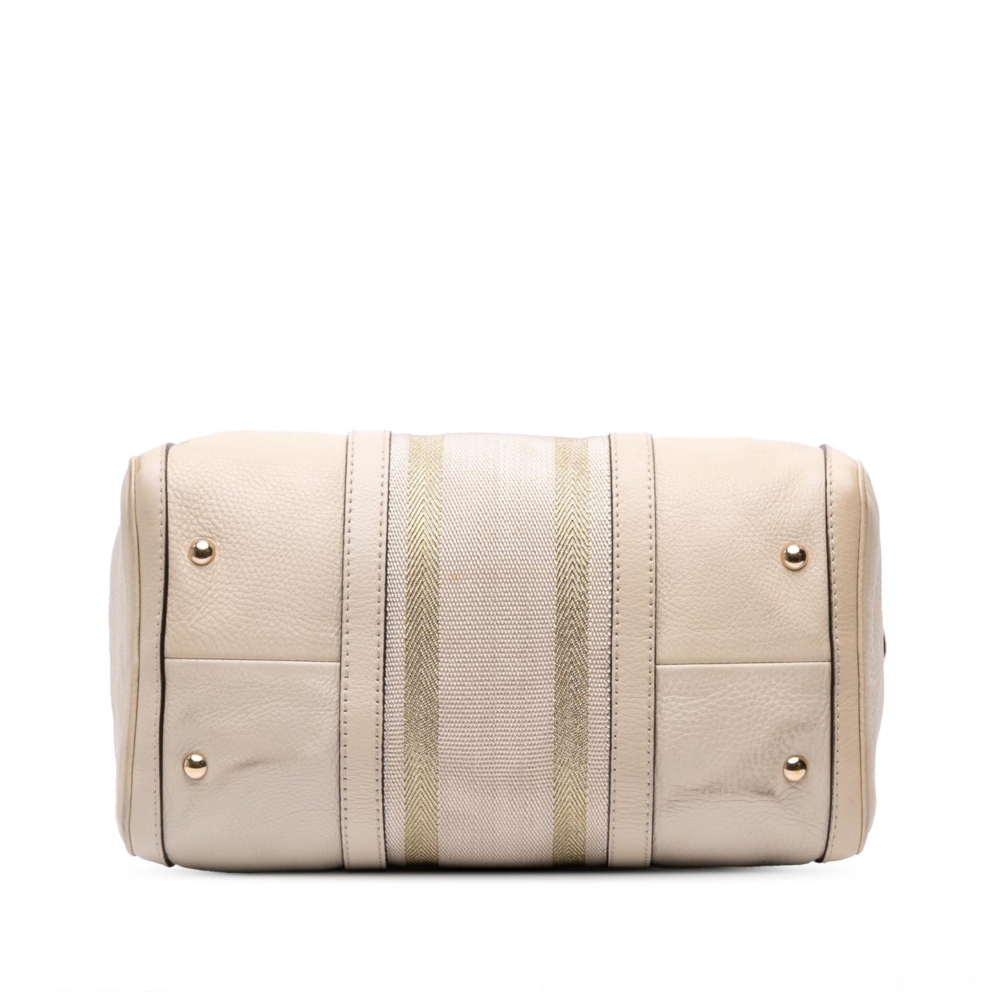 Gucci Calfskin Web Joy Boston Bag Rovelle Bags