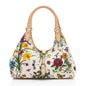 Gucci Canvas Flora Bardot Shoulder Bag Rovelle Bags