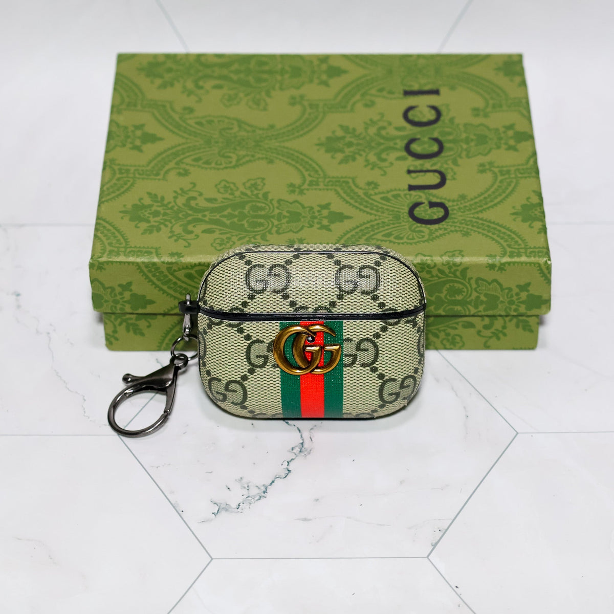 Airpods Case Gucci Style for 2, 3, 4, and Pro Shop