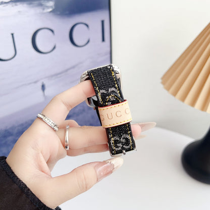 Fabric GG Apple Watch Band Shop