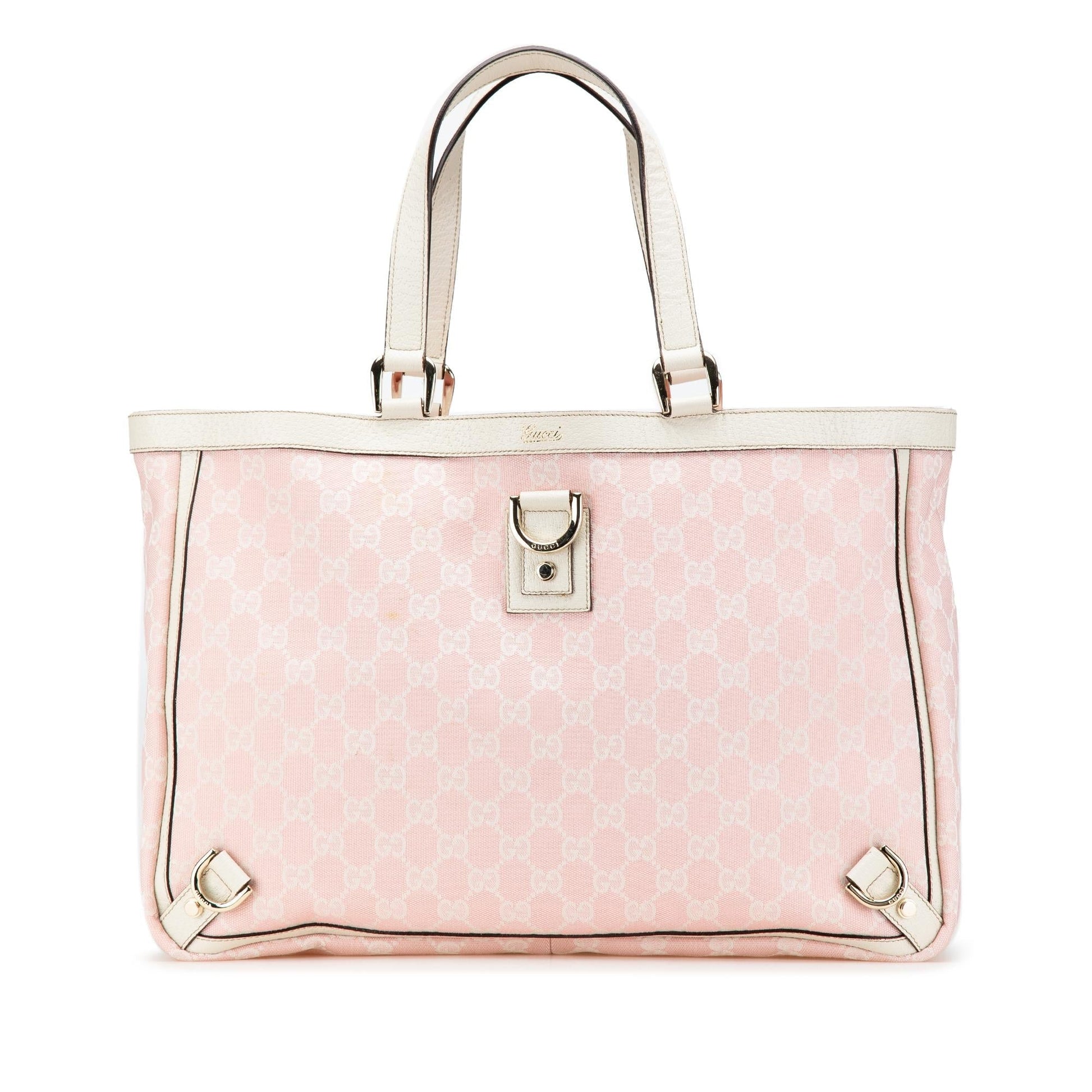 Gucci GG Canvas Abbey D Ring Tote Rovelle Bags