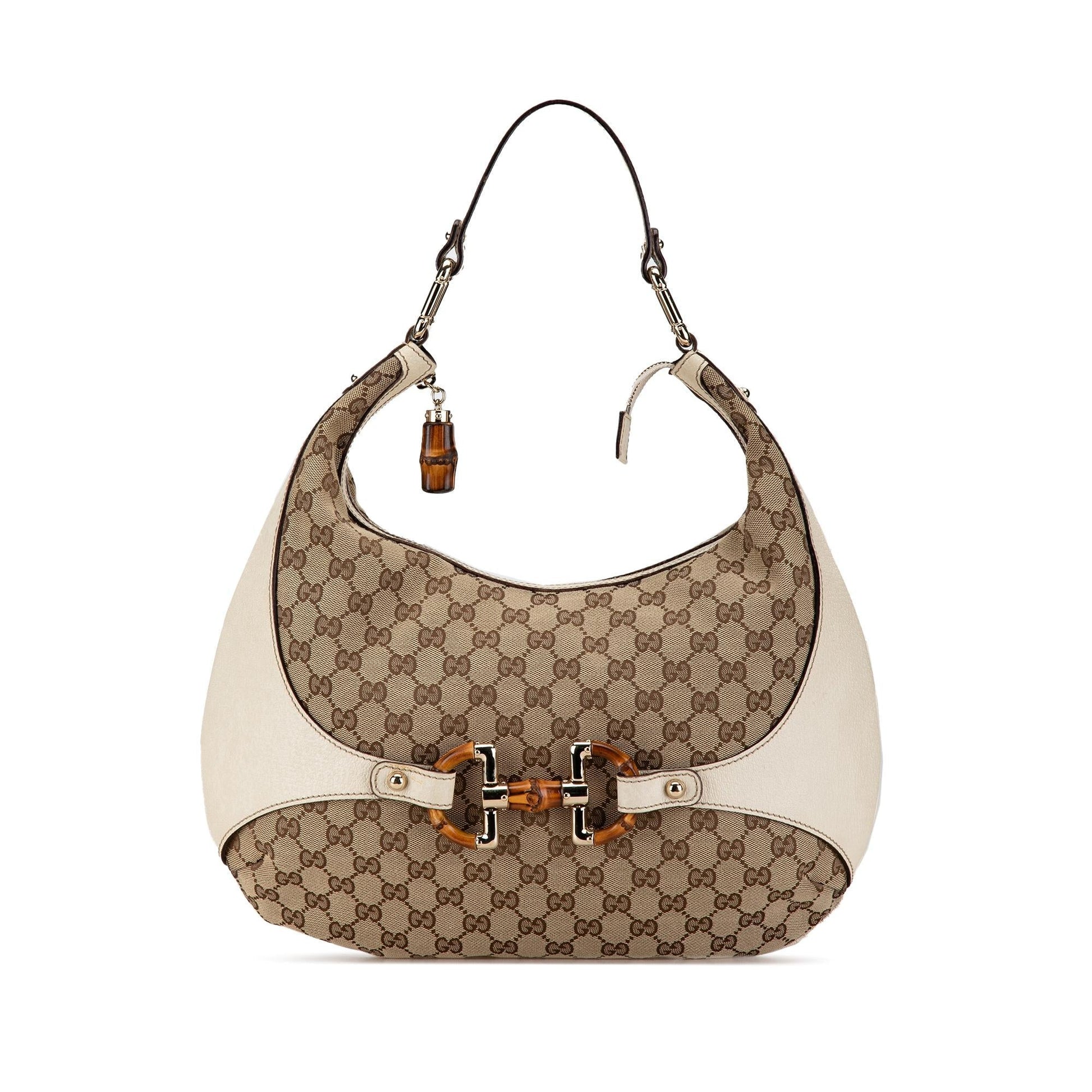 Gucci GG Canvas Amalfi Hobo Bag (SHG-iL3gG4) Rovelle Bags