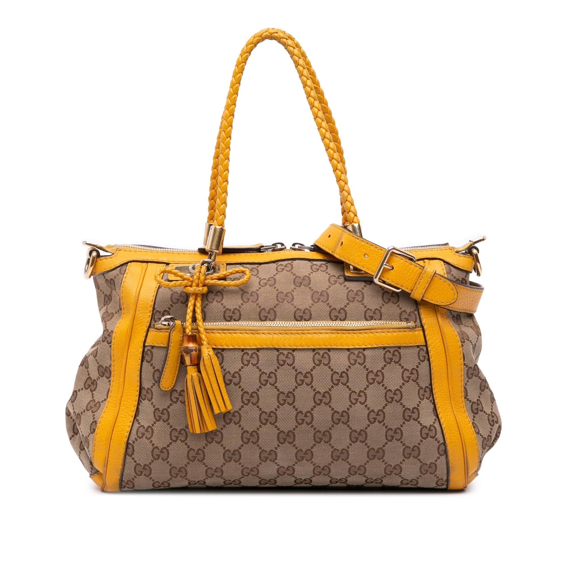 Gucci GG Canvas Bella Satchel Rovelle Bags
