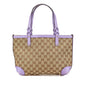 Gucci GG Canvas Craft Tote Rovelle Bags