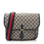 Gucci GG Canvas Buckle Flap Messenger Rovelle Bags