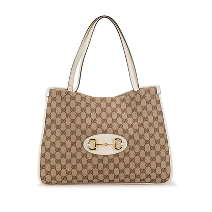 Gucci GG Canvas Horsebit 1955 Tote Rovelle Bags