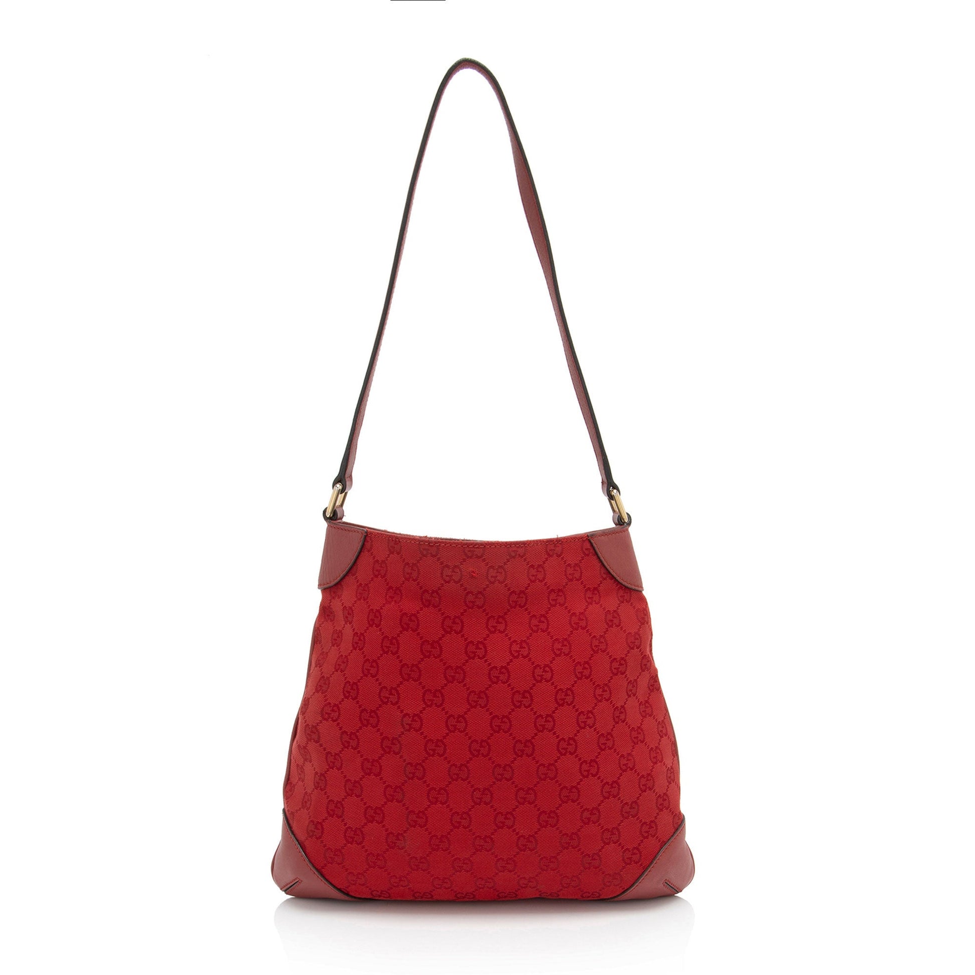 Gucci GG Canvas Shoulder Bag (SHF-zFLqxt) Rovelle Bags