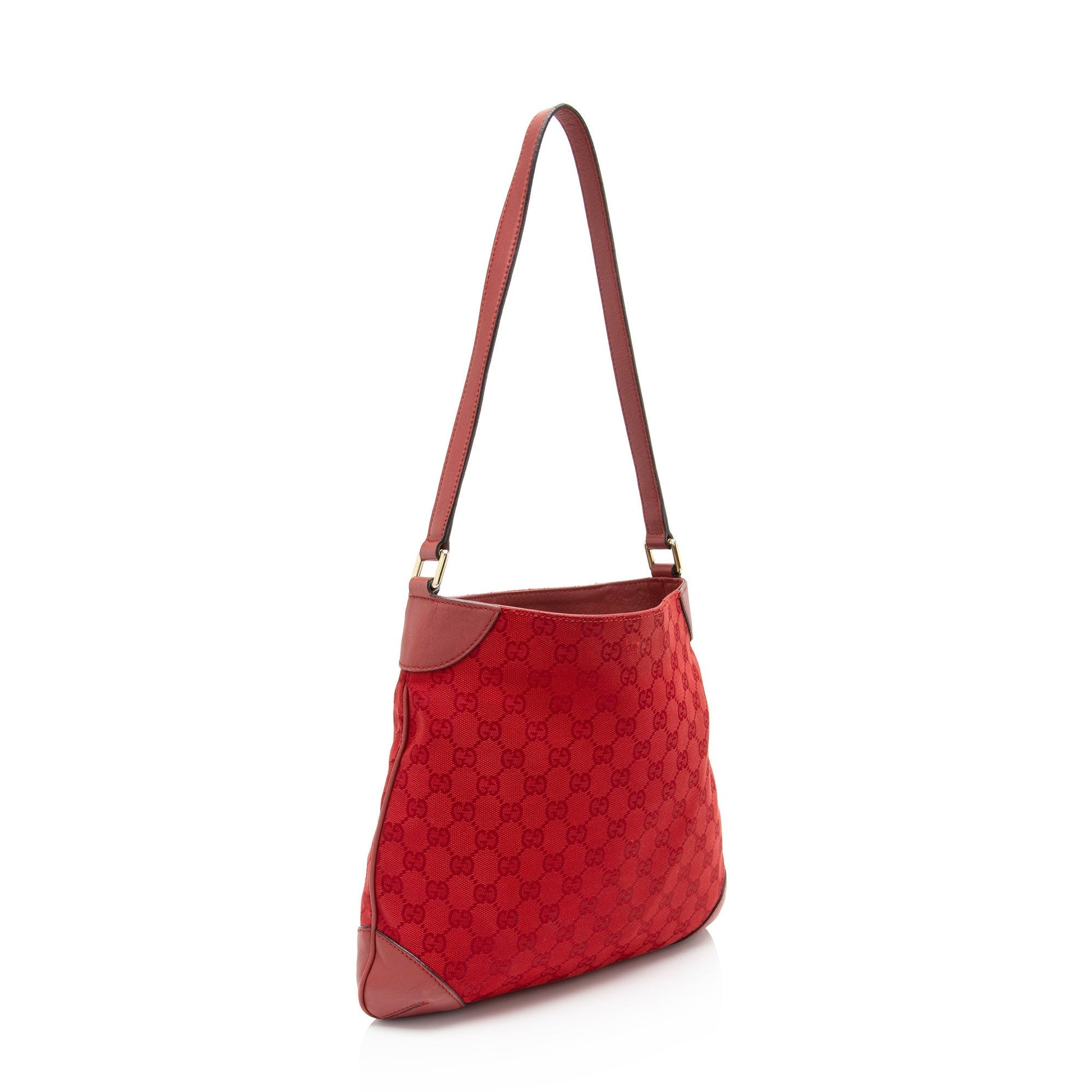 Gucci GG Canvas Shoulder Bag (SHF-zFLqxt) Rovelle Bags