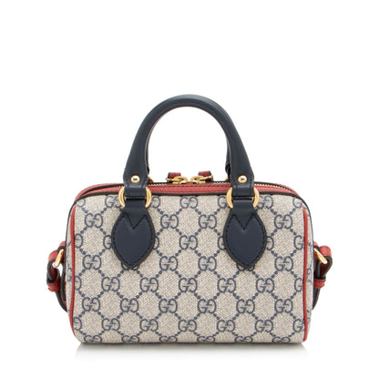 Gucci GG Supreme Mini Boston Bag Rovelle Bags