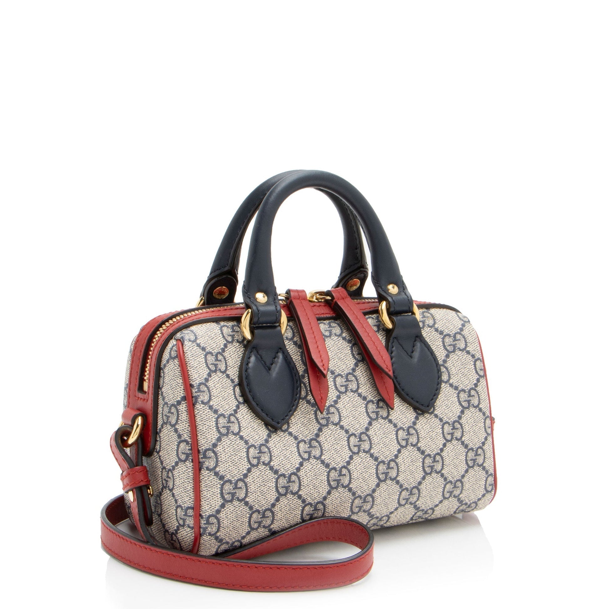 Gucci GG Supreme Mini Boston Bag Rovelle Bags