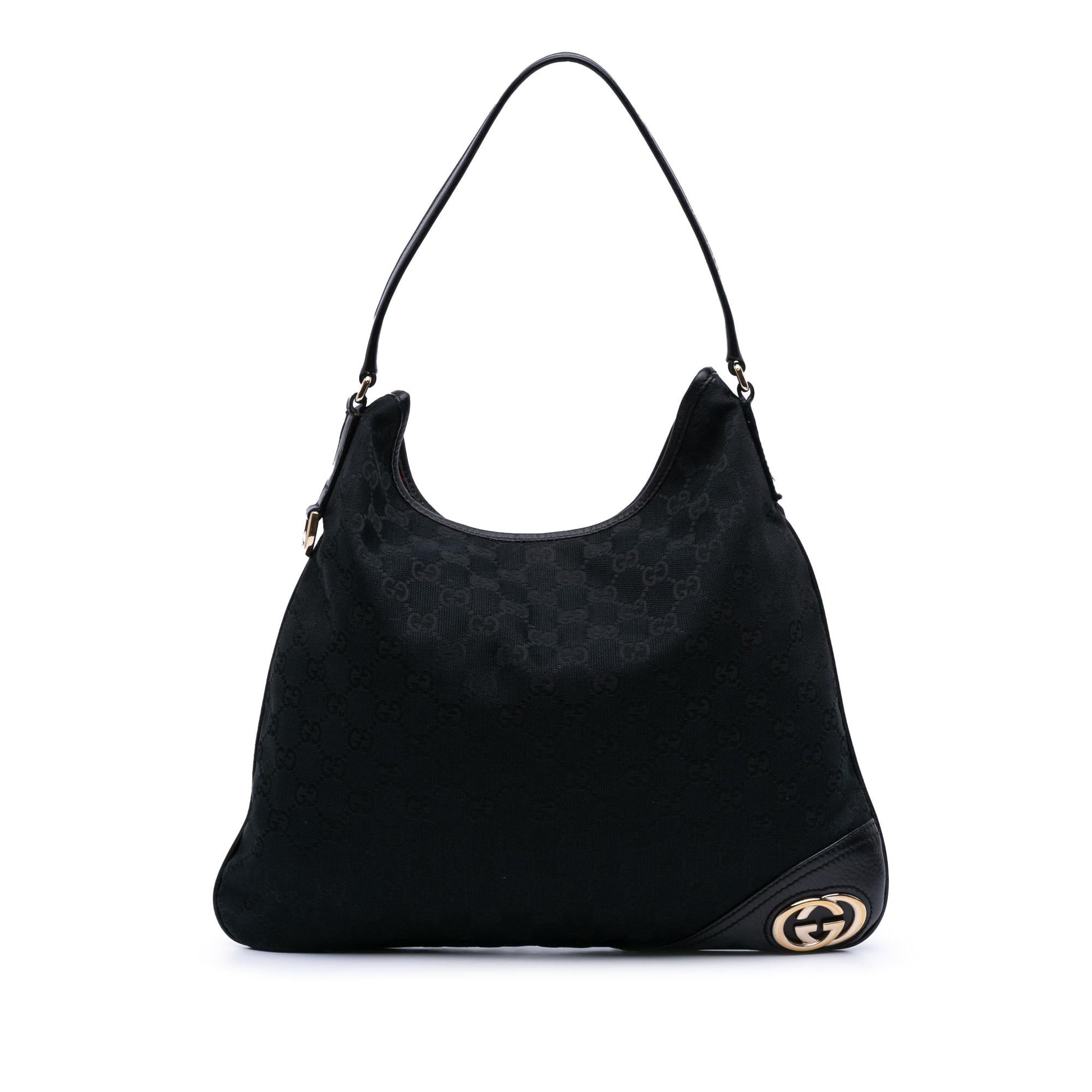 Gucci GG Canvas New Britt Hobo Rovelle Bags