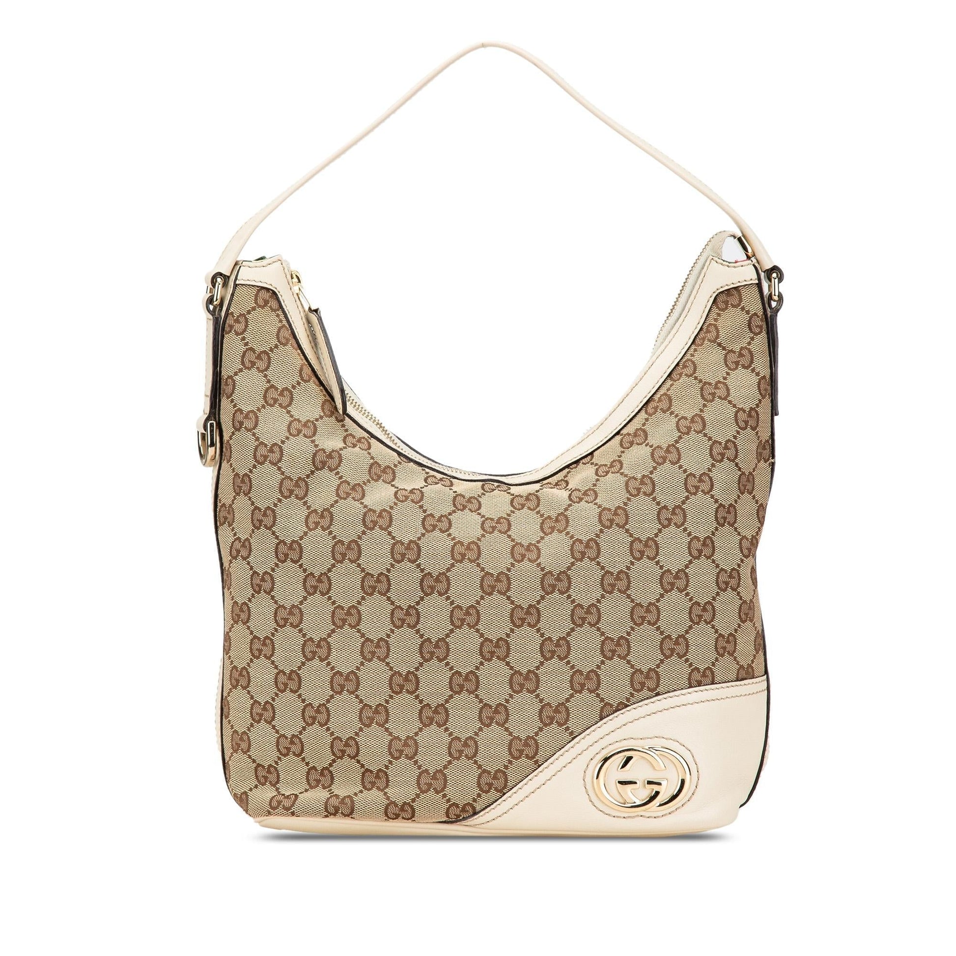 Gucci GG Canvas New Britt Shoulder Bag Rovelle Bags
