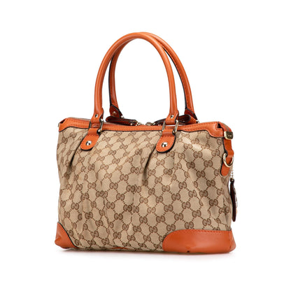 Gucci GG Canvas Sukey Satchel Rovelle Bags