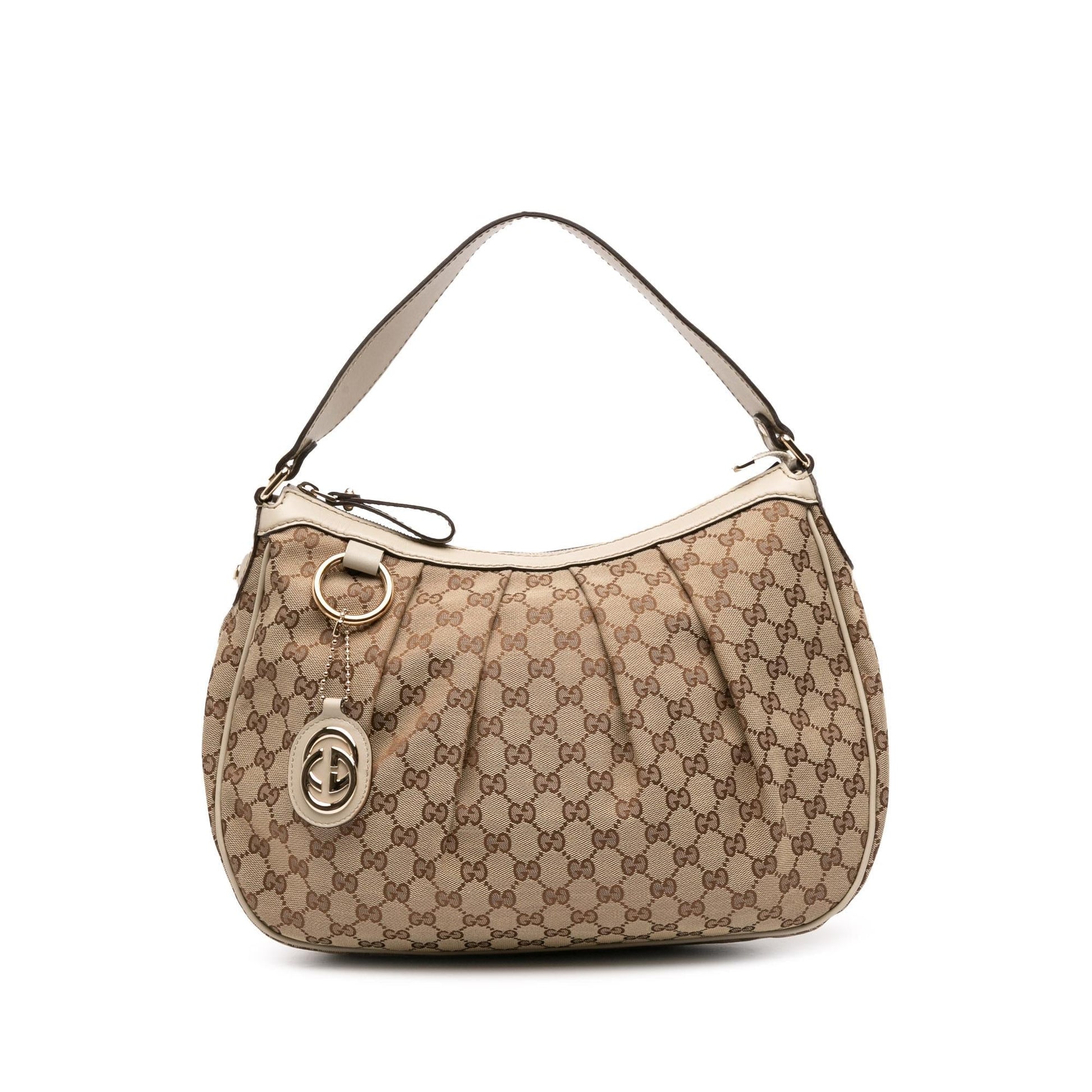 Gucci GG Canvas Sukey Shoulder Bag Rovelle Bags