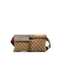 Gucci GG Canvas Web Double Pocket Belt Bag (SHG-aZbnST) Rovelle Bags