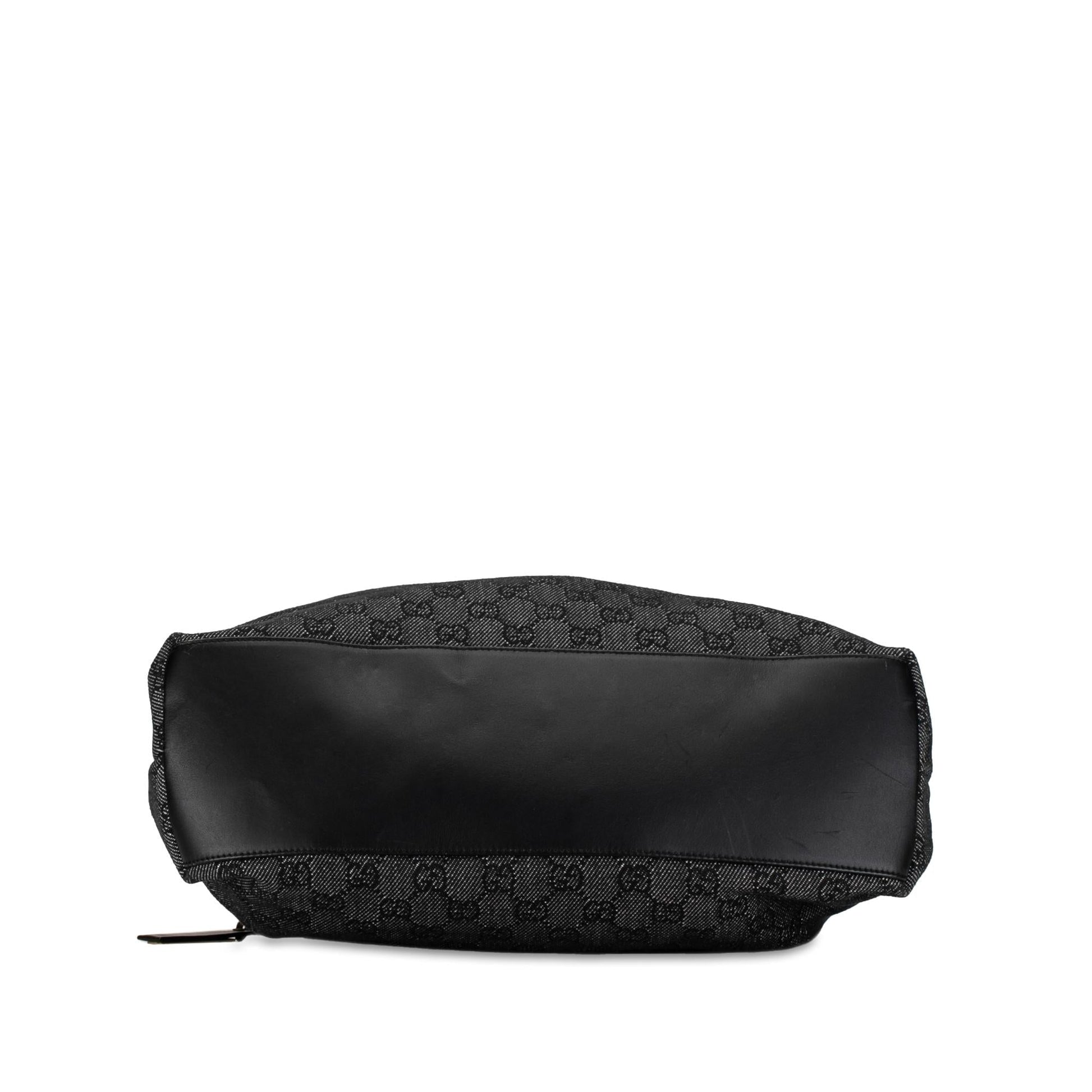 Gucci GG Denim Bamboo Handbag (SHG-XpUfPr) Rovelle Bags