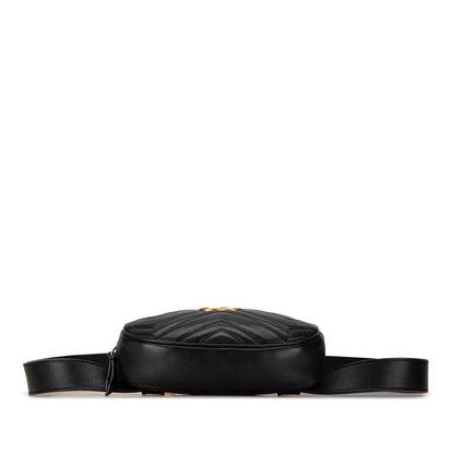 Gucci GG Marmont Leather Matelasse Belt Bag Rovelle Bags