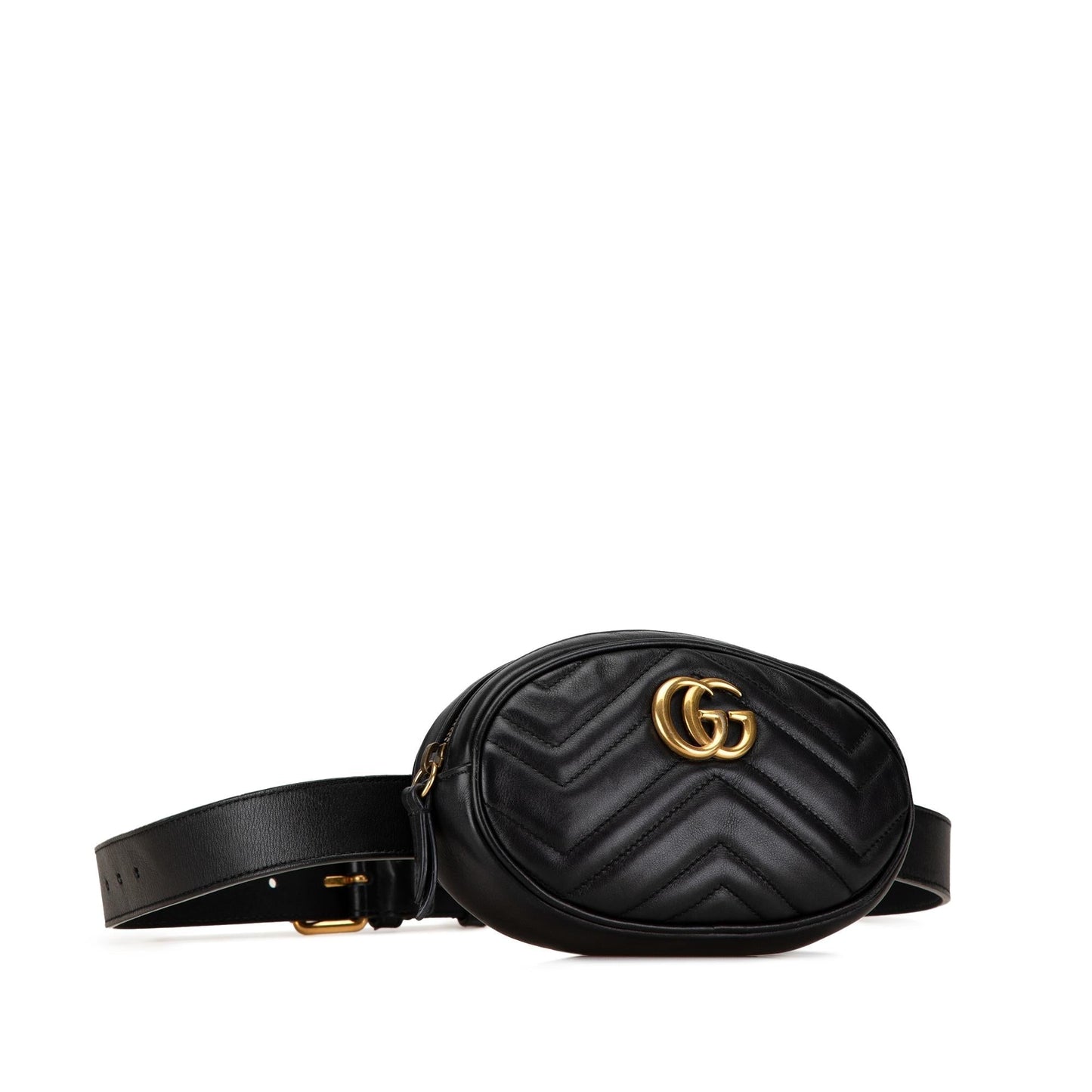 Gucci GG Marmont Leather Matelasse Belt Bag Rovelle Bags