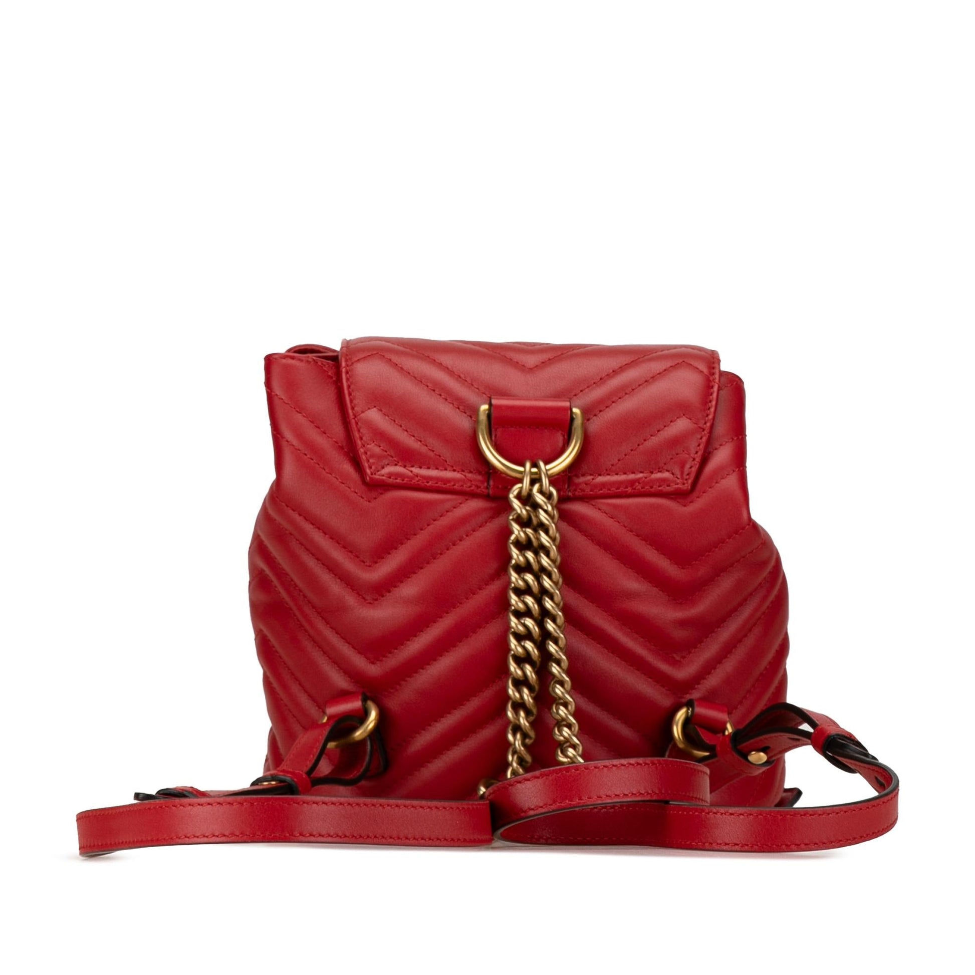 Gucci GG Marmont Matelasse Backpack Rovelle Bags