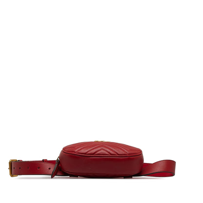 Gucci GG Marmont Matelasse Leather Belt Bag Rovelle Bags