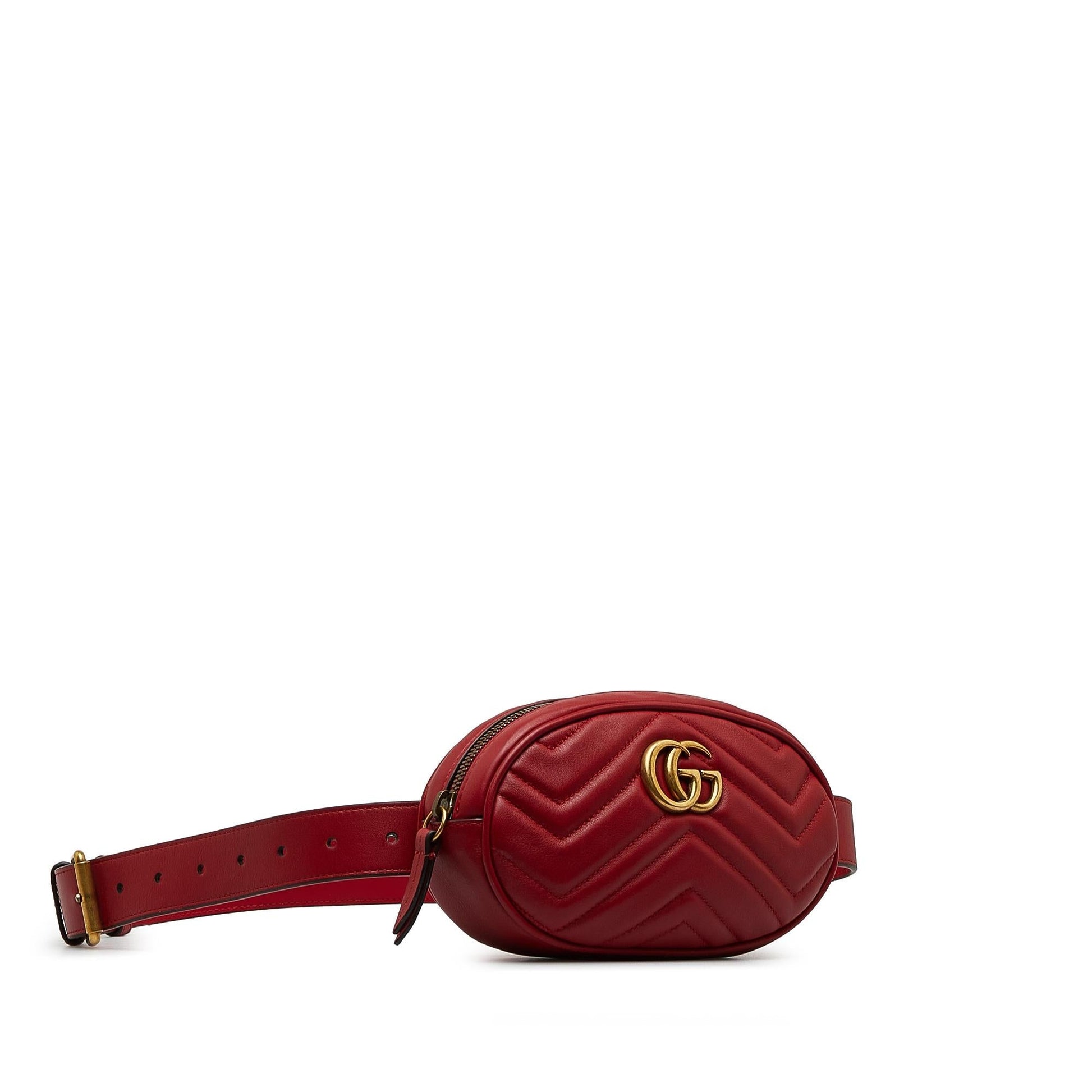 Gucci GG Marmont Matelasse Leather Belt Bag Rovelle Bags