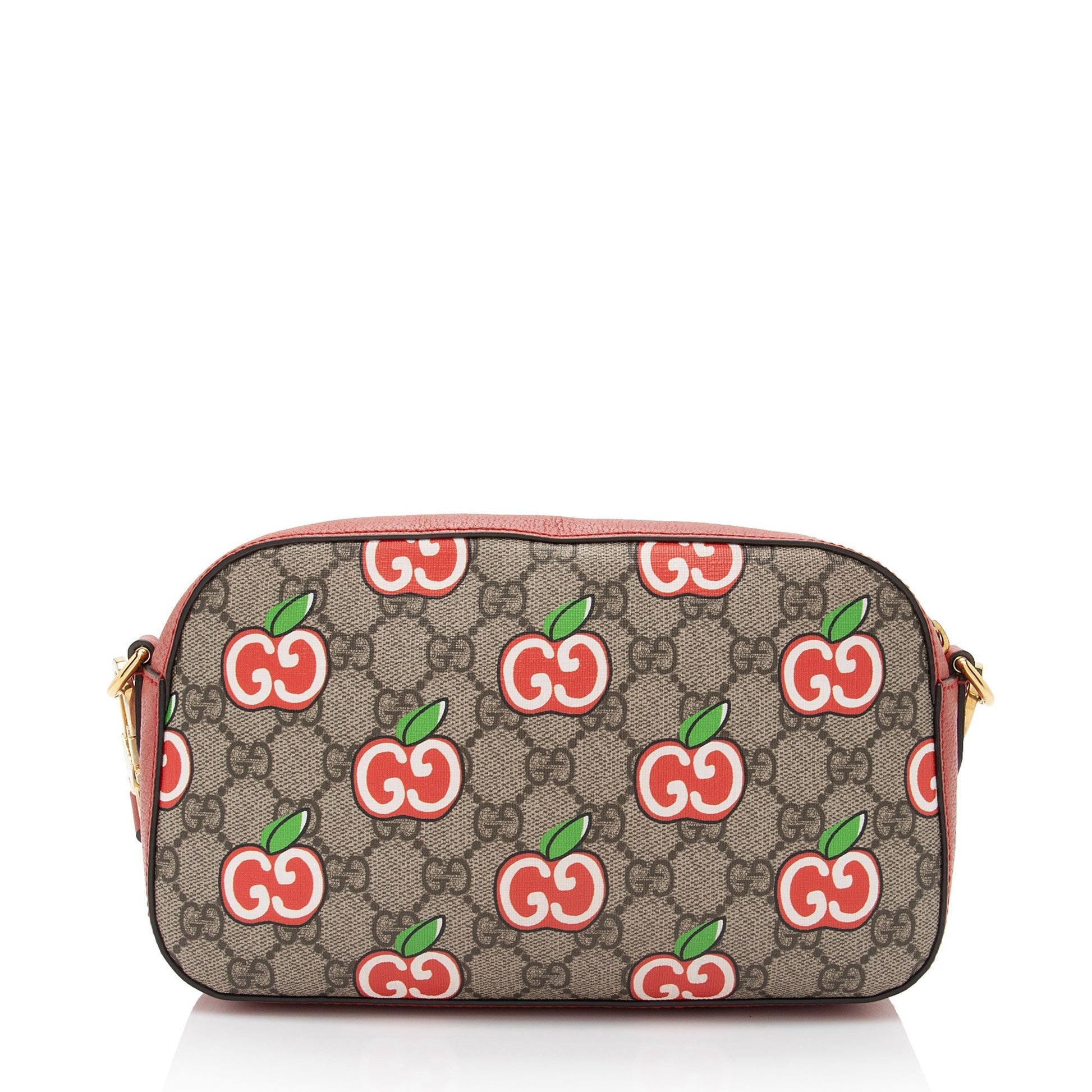 Gucci GG Supreme Apple Camera Bag Rovelle Bags