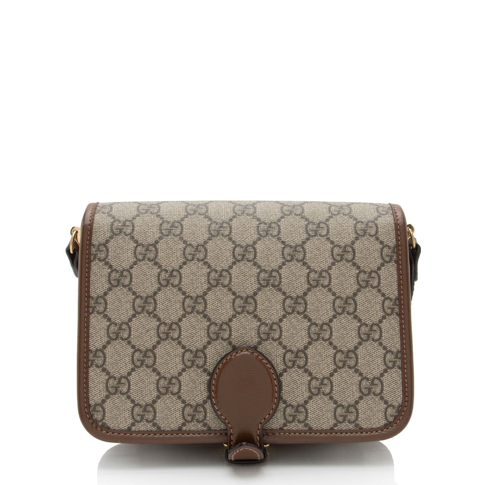 Gucci GG Supreme Interlocking G Mini Crossbody Rovelle Bags