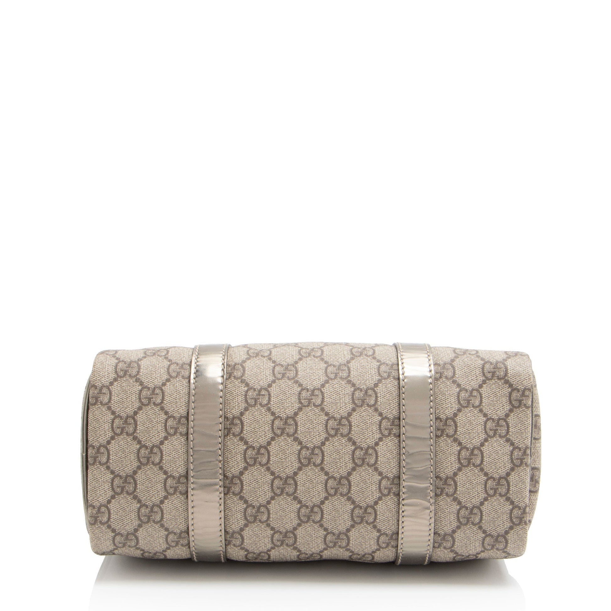 Gucci GG Supreme Metallic Leather Joy Small Boston Bag Rovelle Bags