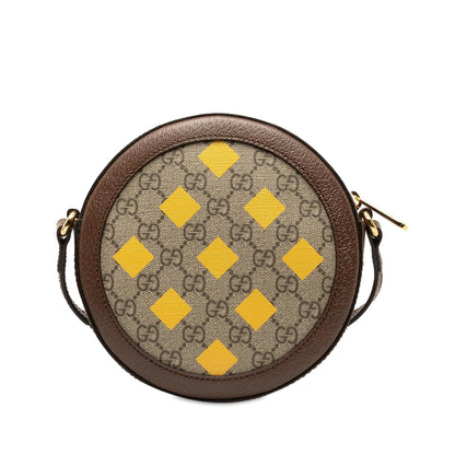 Gucci GG Supreme Ophidia Paint Round Crossbody (SHG-Ulg3nX) Rovelle Bags