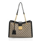 Gucci GG Supreme Padlock Chain Medium Shoulder Bag (SHF-q4e2Rg) Rovelle Bags