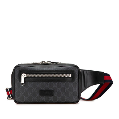 Gucci GG Supreme Web Belt Bag Rovelle Bags