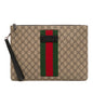 Gucci GG Supreme Web Clutch Rovelle Bags