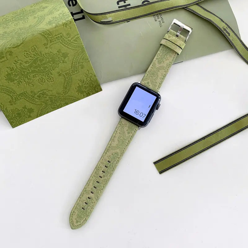 Fashion GG Apple Watch Band Wrist Strap Shop