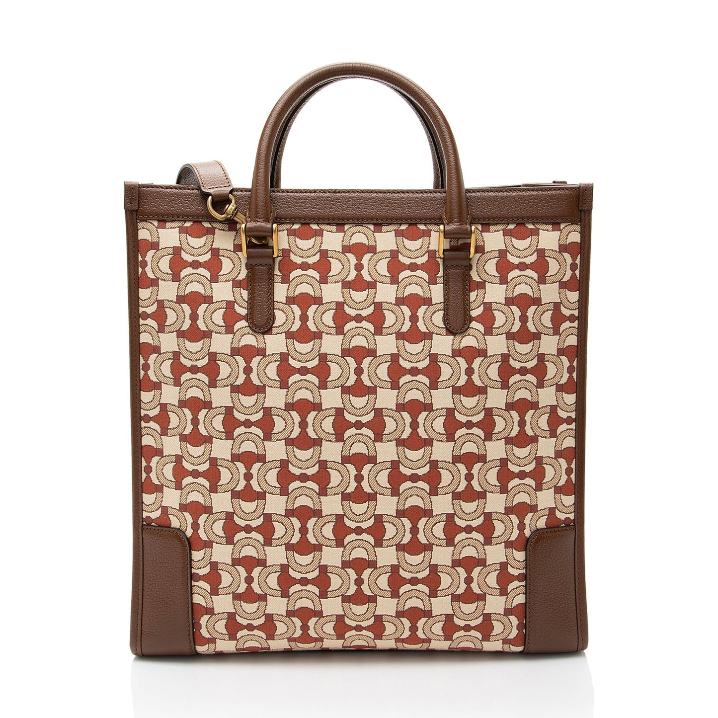 Gucci Horsebit Jacquard Interlocking G Tote Rovelle Bags