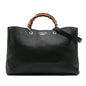 Gucci Large Calfskin Bamboo Shopper Satchel Rovelle Bags
