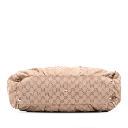 Gucci Large GG Canvas Abbey D Ring Tote Rovelle Bags