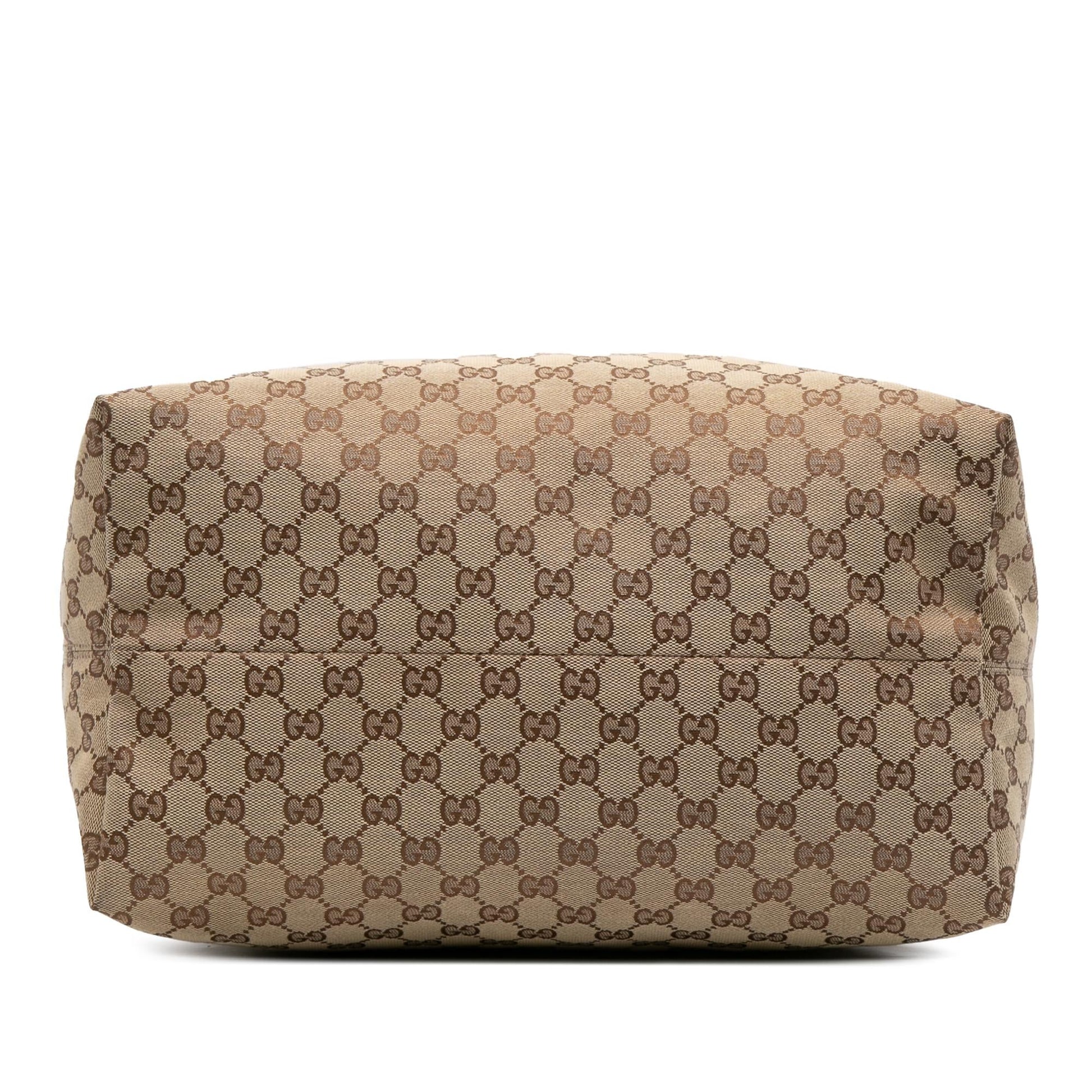 Gucci Large GG Canvas Icon Bit Hobo Rovelle Bags