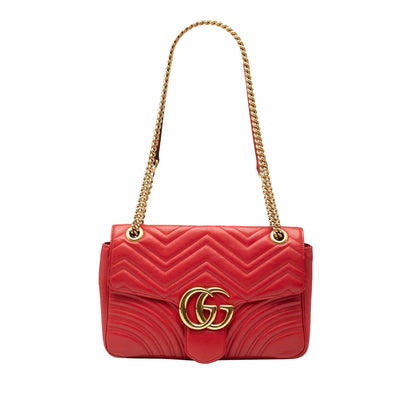 Gucci Large GG Marmont Matelasse Leather Shoulder Bag Rovelle Bags