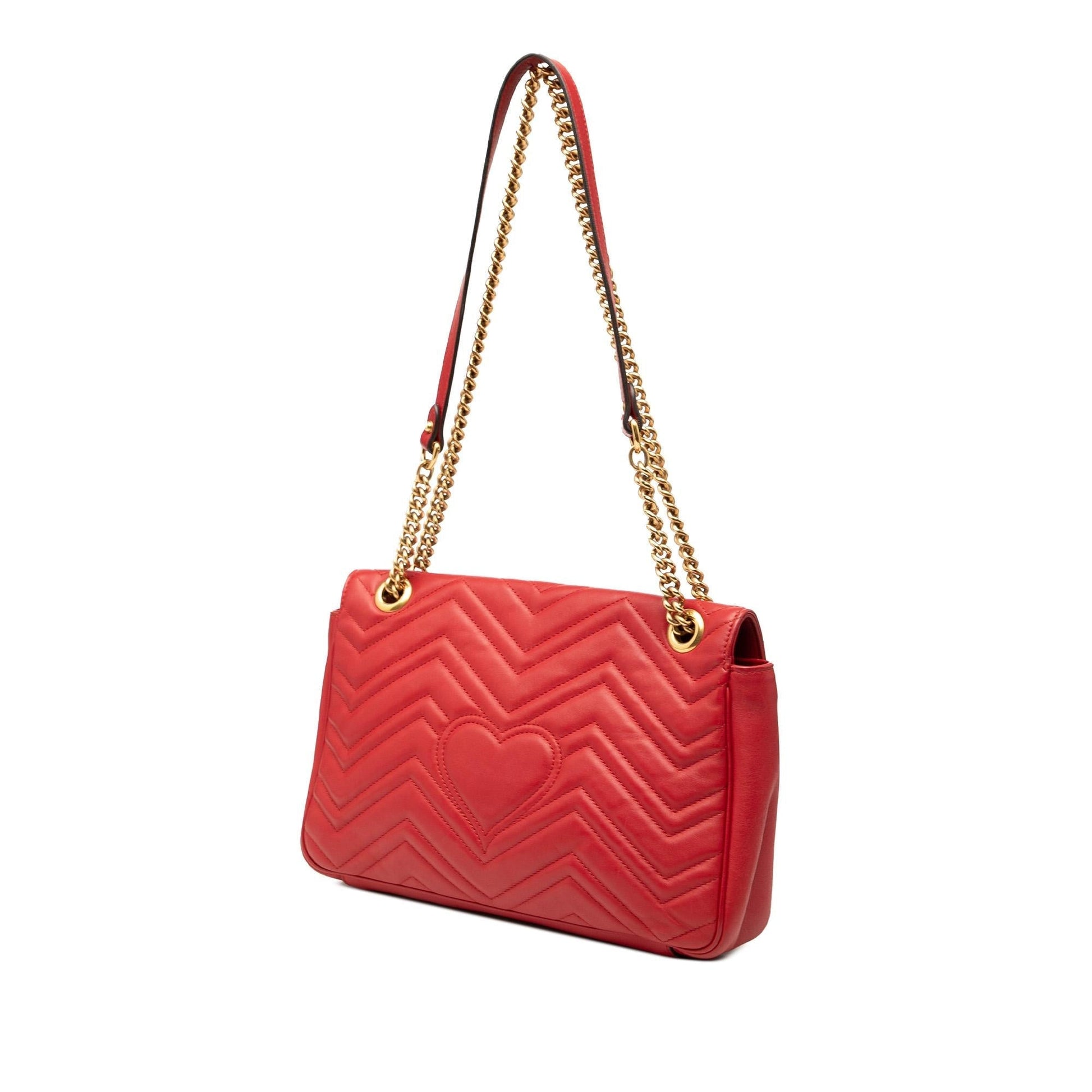 Gucci Large GG Marmont Matelasse Leather Shoulder Bag Rovelle Bags