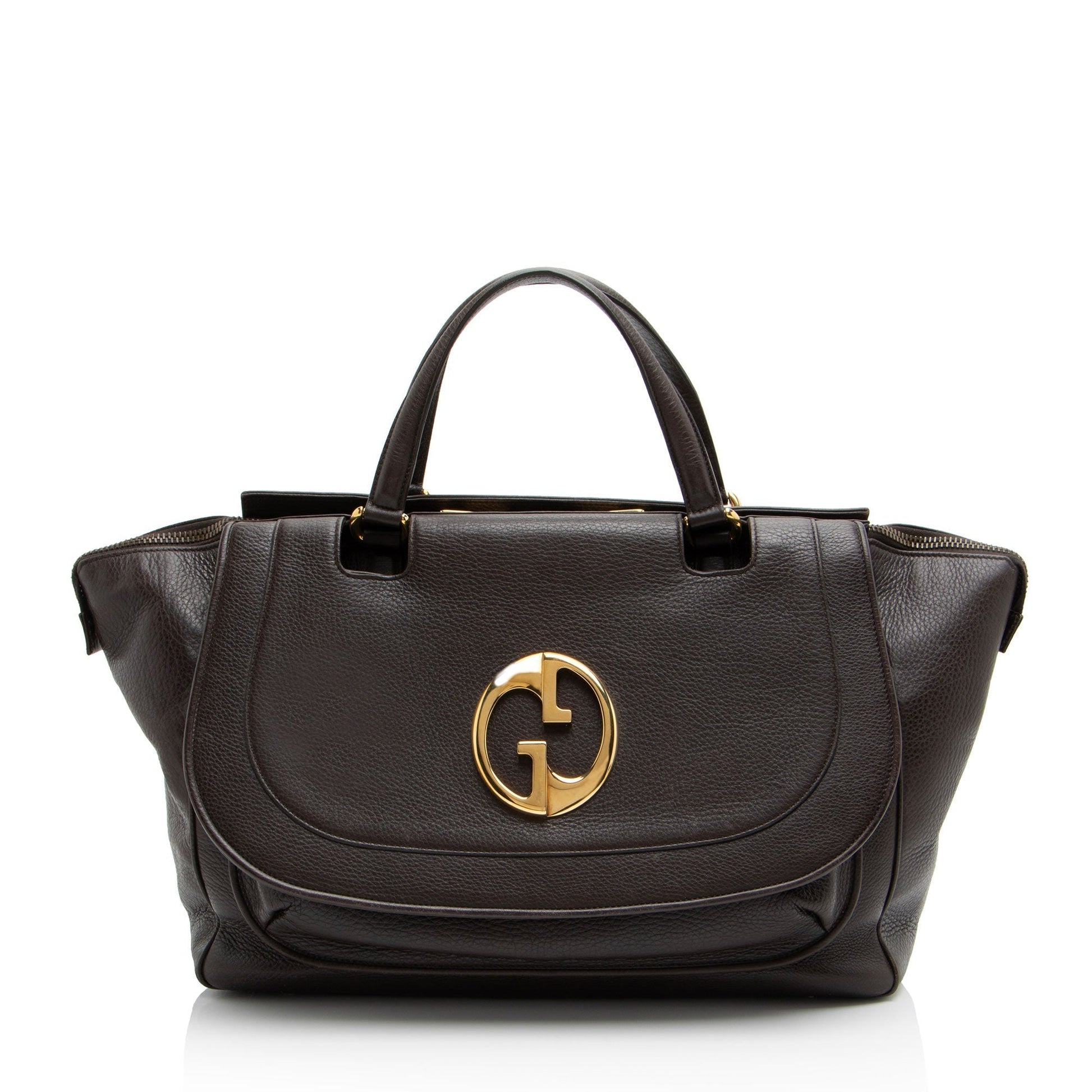 Gucci Leather 1973 Medium Tote Rovelle Bags