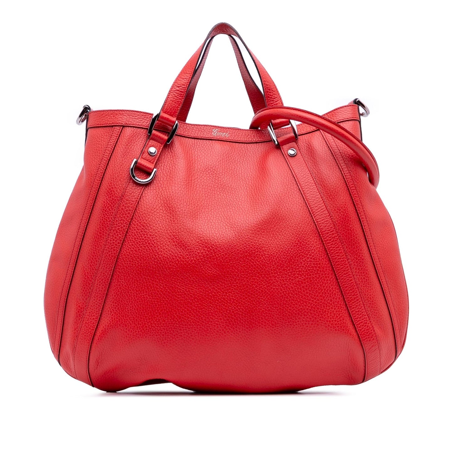 Gucci Leather Abbey D Ring Convertible Tote Rovelle Bags