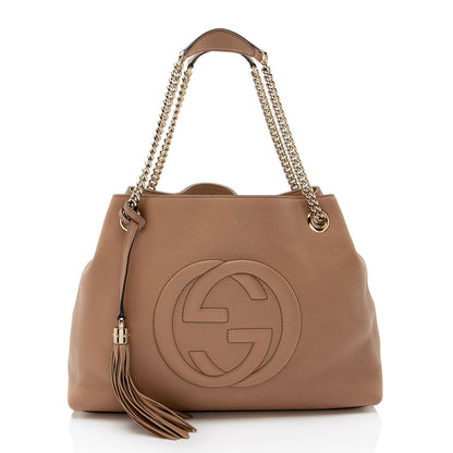 Gucci Leather Soho Medium Shoulder Bag Rovelle Bags