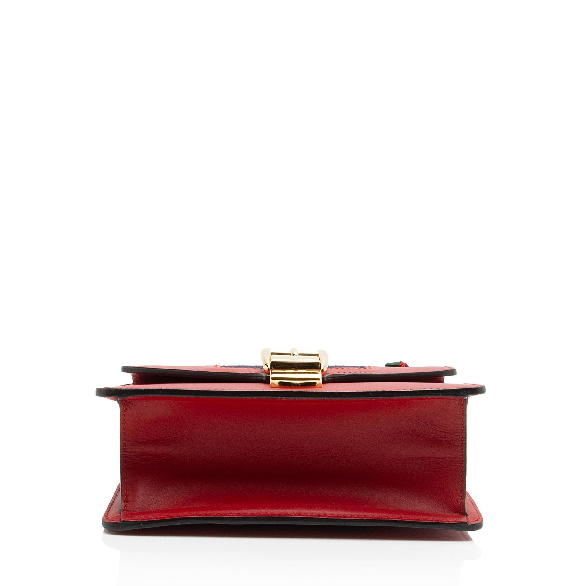 Gucci Leather Sylvie Mini Chain Bag Rovelle Bags
