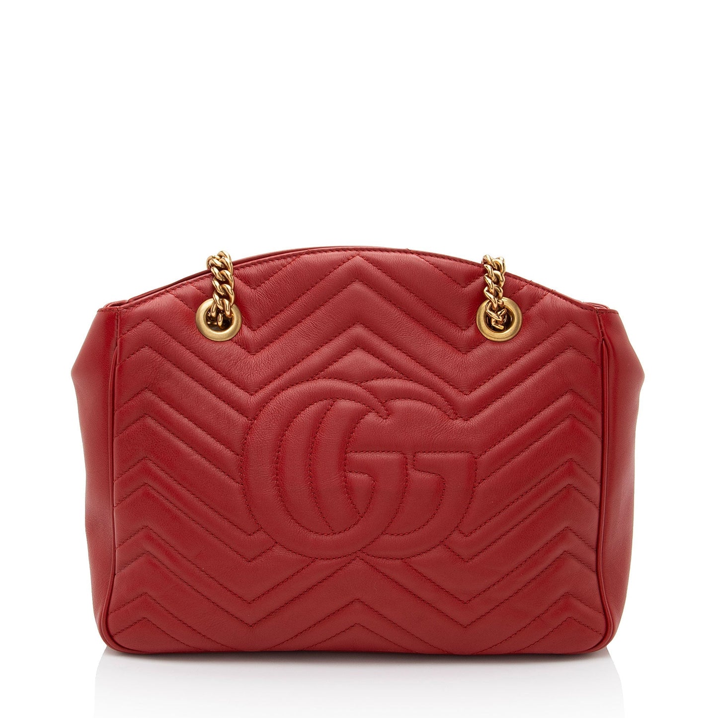 Gucci Matelasse Leather GG Marmont Medium Open Shoulder Bag Rovelle Bags