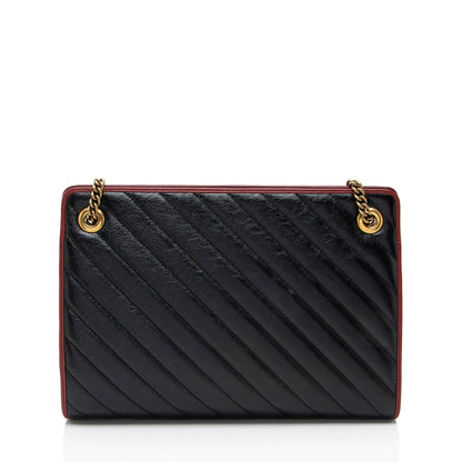 Gucci Matelasse Leather Torchon GG Marmont Chain Tote Rovelle Bags